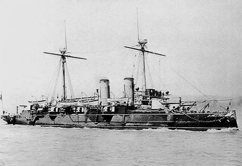 crucero militar español de finales del siglo diecinueve